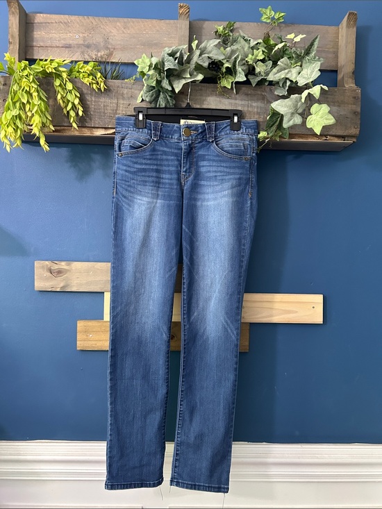 Democracy Denim - Democracy AbSol Straight Leg Jeans in Mid Blue Wash Size 4 EUC